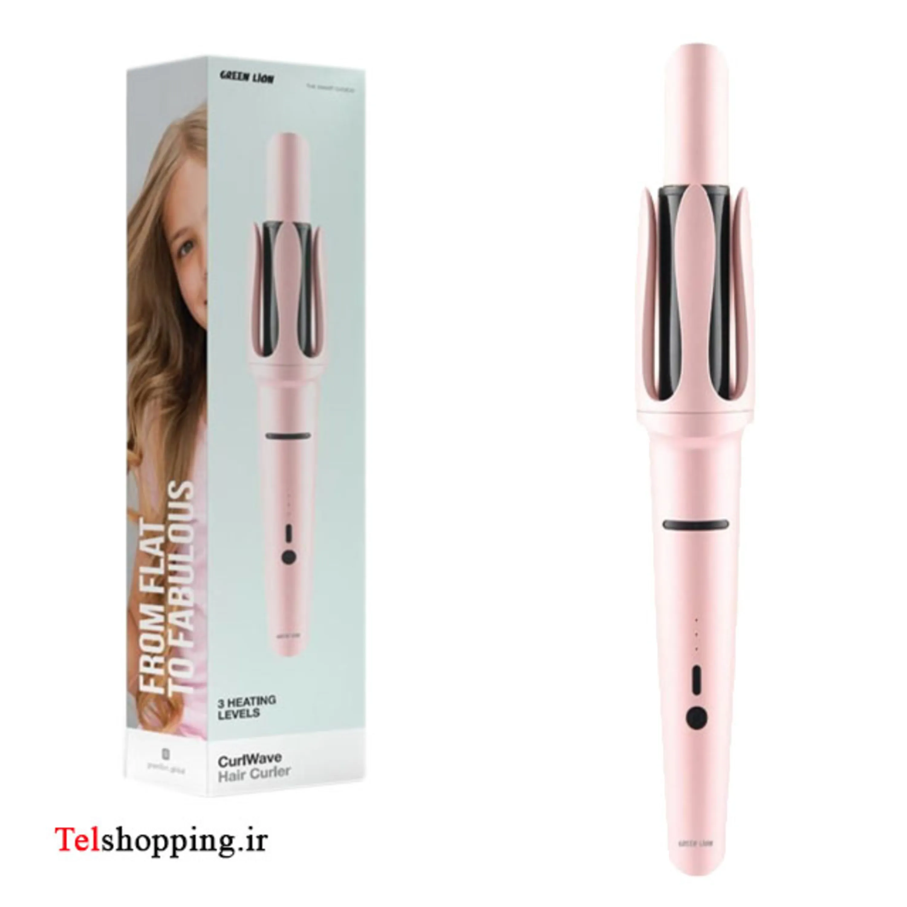 فر کننده مو گرین لاین مدل Curlwave Hair Curler